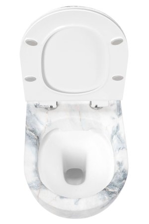 Подвесной унитаз REA CARLOS SLIM RIMLESS GRANIT MATT REA-C8003