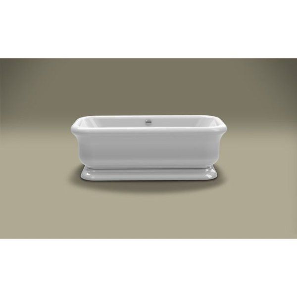 Акриловая ванна Knief Retro 0100-090-06 180x85 отдельностоящая, белый