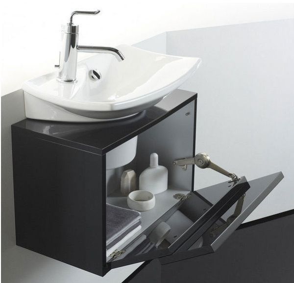 Тумба для комплекта Jacob Delafon Escale EB763-HU (EB763-G1C) 50 см, белый бриллиант