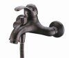 Смеситель для ванны WasserKRAFT Isar 1300 1301 темная бронза