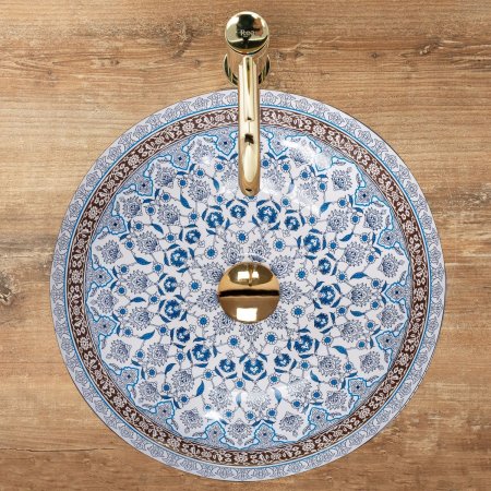 Умывальник (раковина) REA ARTE BLUE врезной REA-U1222