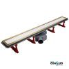 Душевой лоток Pestan Confluo Premium Line White Glass Gold 750 13100123 матовый хром/золото
