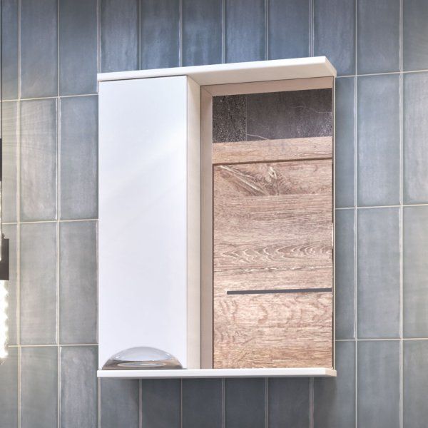 Шкаф VIGO навесной с зеркалом Callao 500 (левый) (z.CAL.50.L)