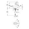 Смеситель Grohe Eurosmart 23324001 для раковины