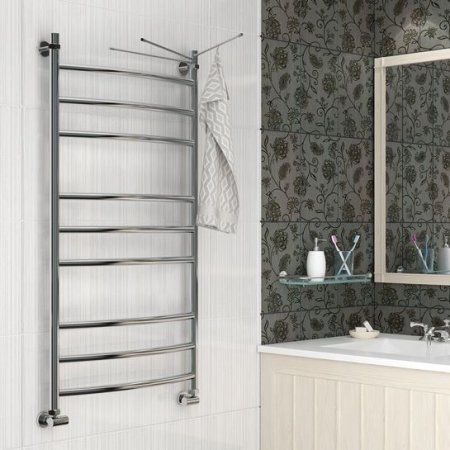 Полотенцесушитель водяной Сунержа Галант 1200х600 античное белое золото