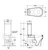 Унитаз-моноблок Kerasan K09 3617bi