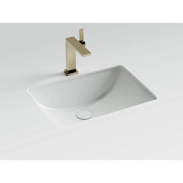 Раковина Ceramicanova Era CN15001 51,5x38 см, встраиваемая снизу, белый