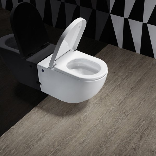 Унитаз подвесной Cerutti SPA CT7277 с функцией импульсного слива и инсталяцией