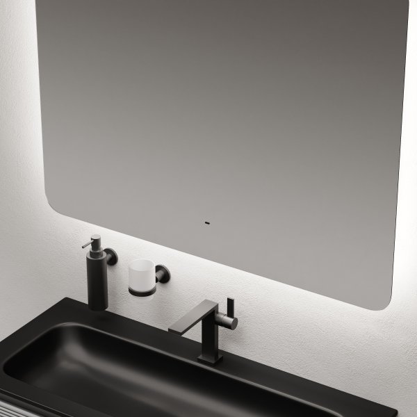 Зеркало для ванной комнаты SANCOS Ray 1000х800 c подсветкой,  RA1000