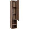 Шкаф-пенал BelBagno Kraft KRAFT-1600-1A-SC-RT-R 33 подвесной, Rovere Tabacco