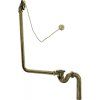 Слив-перелив BelBagno BB-OVF-02-BRN для ванны, бронза