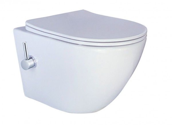 Подвесной Унитаз-Биде TERUEL-WBN      520х365х365      ESWBTERUWN, белый