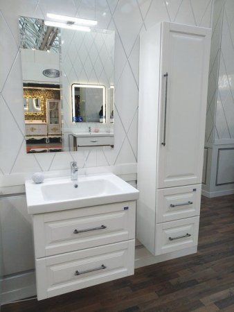 Мебель для ванной Smile Сити 65 белый матовый