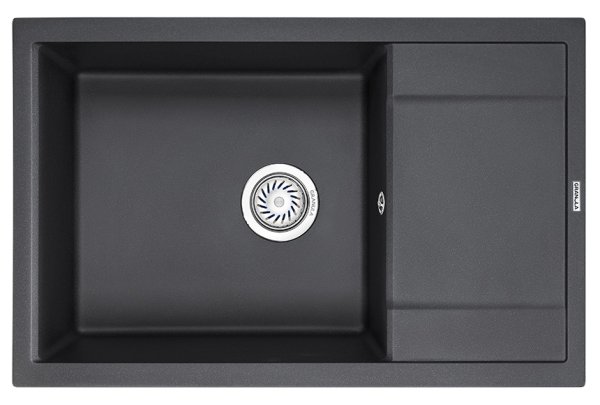 Кухонная мойка Granula 7805, ЧЁРНЫЙ