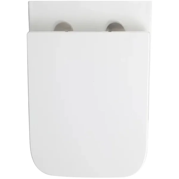 Унитаз подвесной Veconi Pulo VPU-51T безободковый, торнадо, с сиденьем микролифт, белый