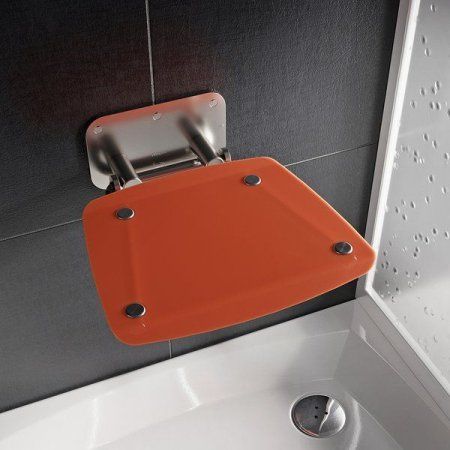 Универсальное складное сиденье для душа Ravak  OVO-B II-ORANGE B8F0000053