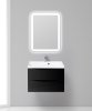 Тумба с раковиной BelBagno Marino MARINO-700-2C-SO-NL-P 70 nero lucido