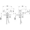Смеситель для раковины Lemark Vista (LM7606C)