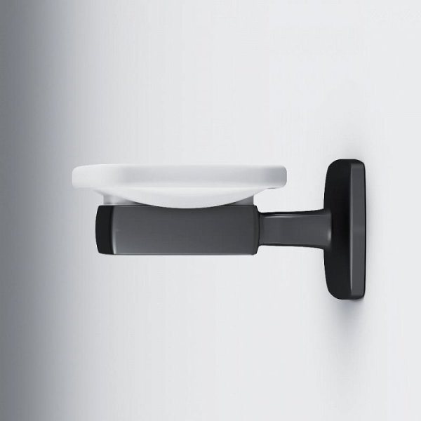 Мыльница Am.Pm GEM A9034222 черный TOTAL BLACK