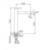 Смеситель для раковины Frap F1052-15