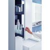 Шкаф-пенал Geberit Acanto 500.638.JL.2 173 с ящиком для лекарств, песчаное стекло/песчаный матовый