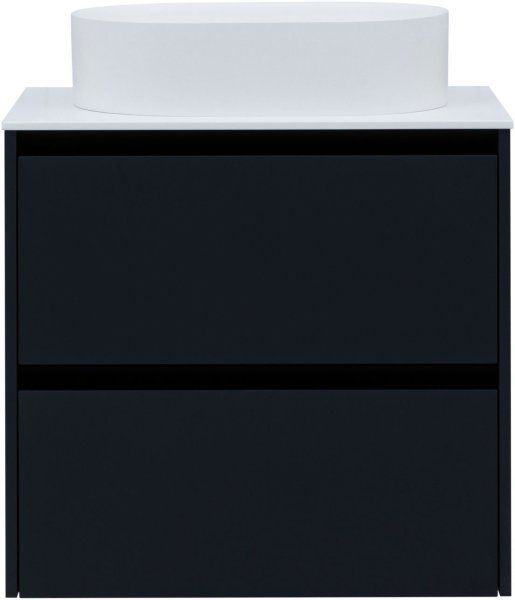 Тумба под раковину Allen Brau Activity 70 1.34003.AM антрацит матовый/черный браш