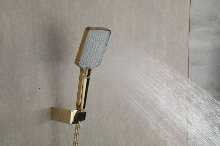 Смеситель для ванны Gappo G3207-3, однорычажный, золото