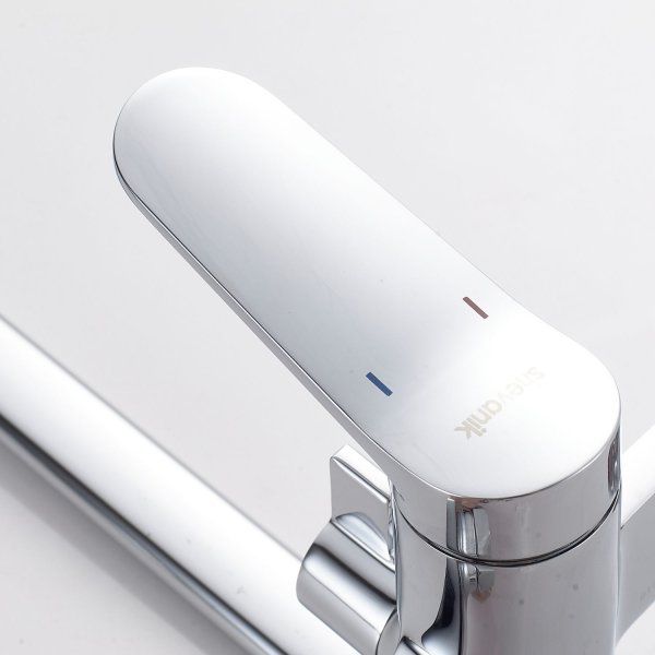 Смеситель для ванны однорычажный  Shevanik S4322, Хром