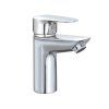 Смеситель для раковины AQUAme Prato AQMP6111 с донным клапаном, хром