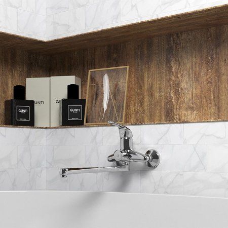 Cмеситель Paini Trento TRZVCRAQ11ER9LJOMKKWM для ванны, универсальный, хром