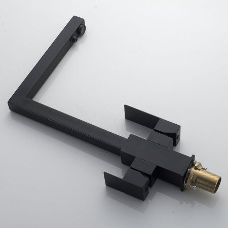 Смеситель для кухни Shevanik S1JR48QLH, Черный