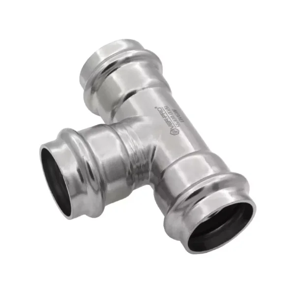 Тройник из нержавеющей стали 88.9×88.9×88.9 Ver-pro VPT88.9