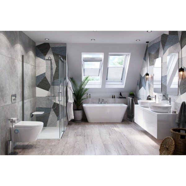 Смеситель на борт ванны Excellent Pi AREX.1234CR хром