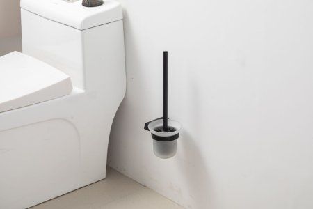 Ершик для унитаза подвесной Frap F30610-6, черный