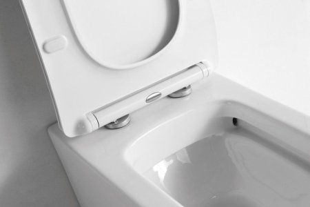 Унитаз приставной CeramaLux 3170, Бело-Глянцевый