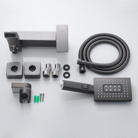 Смеситель для ванны Rose R1FI55SJ2TRR, пепельный