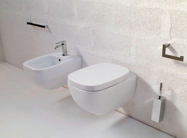 Унитаз подвесной Hidra Ceramica Dial белый с черным