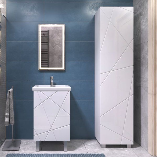 Шкаф VIGO Geometry 450 белый (243)