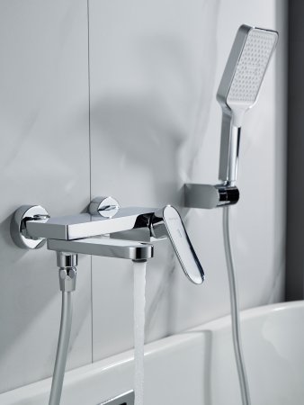 Смеситель для ванны Shevanik S4552, Хром