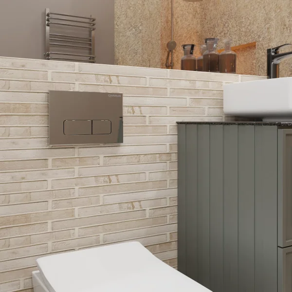 Кнопка смыва Charus Elegia FP.320.21.01 для инсталляции, хром