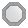 Зеркало Evoform Octagon BY 7404 61x61 серебряная кольчуга