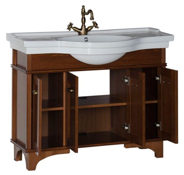 Тумба для комплекта Aquanet Николь 110 орех