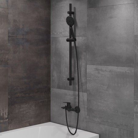 Душевой гарнитур Paini Torino TRRLYONC12WW1FCQ39HB0 черный