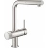 Смеситель Grohe Blue Pure Minta 31721DC0 для кухонной мойки с функцией фильтрации воды, суперсталь