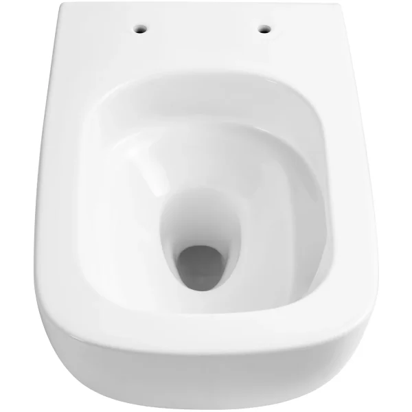 Унитаз подвесной Aquatek Медея AQ1537T-00 безободковый, торнадо, с сиденьем микролифт, белый