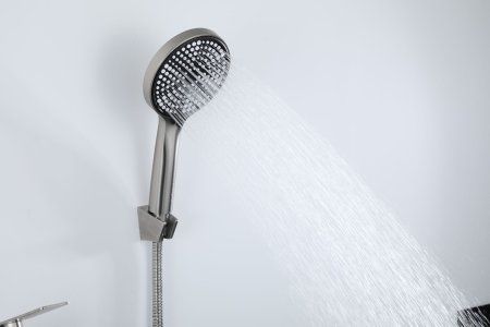 Смеситель для ванны Frap F22806, однорычажный, сатин