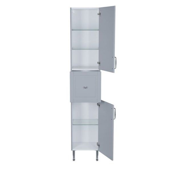 Пенал напольный, 36 см, светло-серый, Oxford, IDDIS (OXRSF3BC6LNS0iWD97YU)