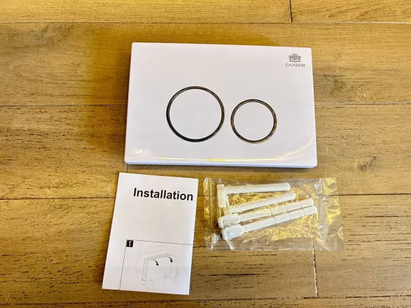 Кнопка смыва для инсталляции Ganzer GZ2751-F механическая белый