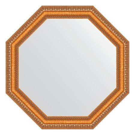 Зеркало Evoform Octagon BY 3977 56x56 золотые бусы на бронзе