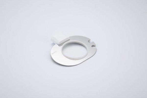 Стакан для ванной настенный Gappo G3TJ09FL06PQ-8GV, хром/белый